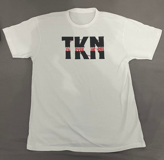 TKN Graphic White Tee